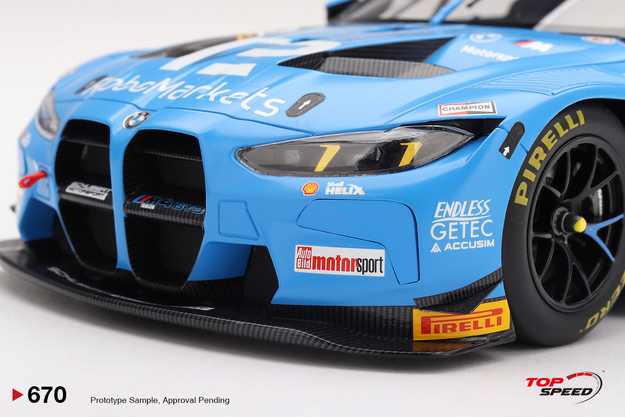 (Pre-order) Top Speed 1/18 BMW M4 GT3 EVO #33 Schubert Motorsport 2025 DTM