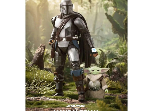 Load image into Gallery viewer, ZD Toys Star Wars Action Figures - The Mandalorian &amp; Grugo Action Figure Set
