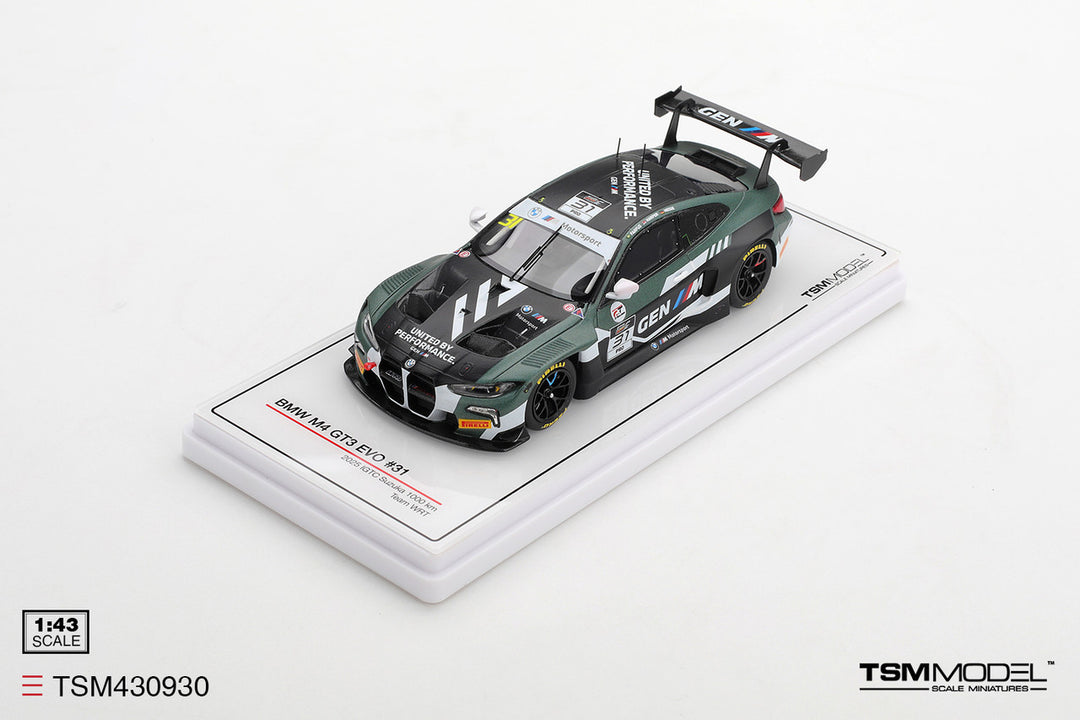 (Pre-order) TSM Model 1/43 BMW M4 GT3 EVO #31 Team WRT 2025 IGTC Suzuka 1000 km
