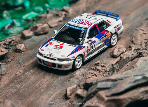 Load image into Gallery viewer, (Pre-order)Tarmac Works 1/64 Mitsubishi Lancer Evolution Hong Kong Beijing Rally
