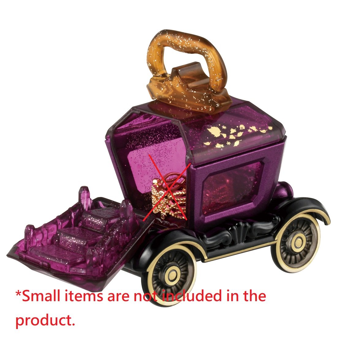 Takara Tomy Disney Motors Jewelryway Vanity Carat Snow Princess Ana Diecast Car