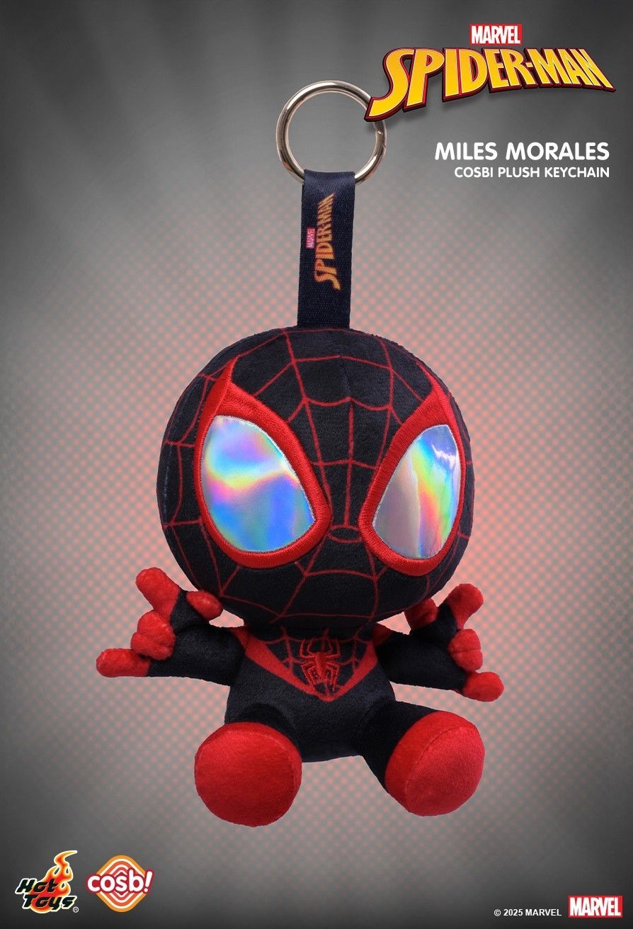 Hot Toys Spider-Man Marvel Comic Cosbi Plush Keychain Collection (Full set of 6)