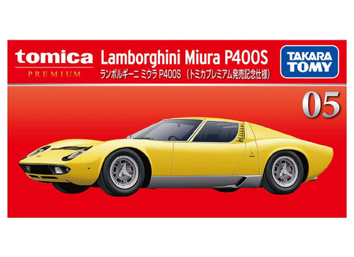 Load image into Gallery viewer, Takara Tomy Tomica Premium No.05 1/61 Lamborghini Miura P400S (First Edition)
