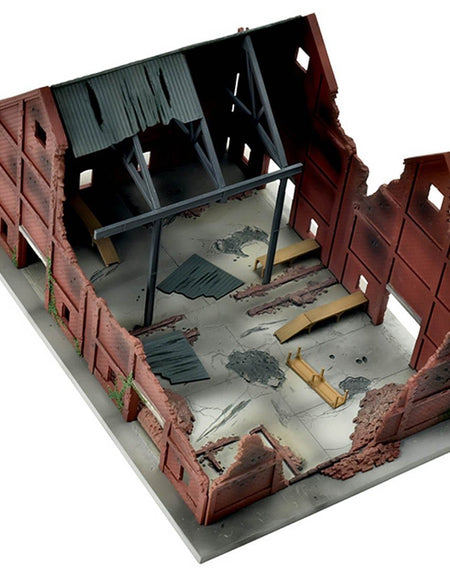 Takara Tomy TOMYTEC Diorama 1:144 -  Dio Com-DCM12 Decayed Warehouse