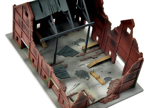 Load image into Gallery viewer, Takara Tomy TOMYTEC Diorama 1:144 -  Dio Com-DCM12 Decayed Warehouse
