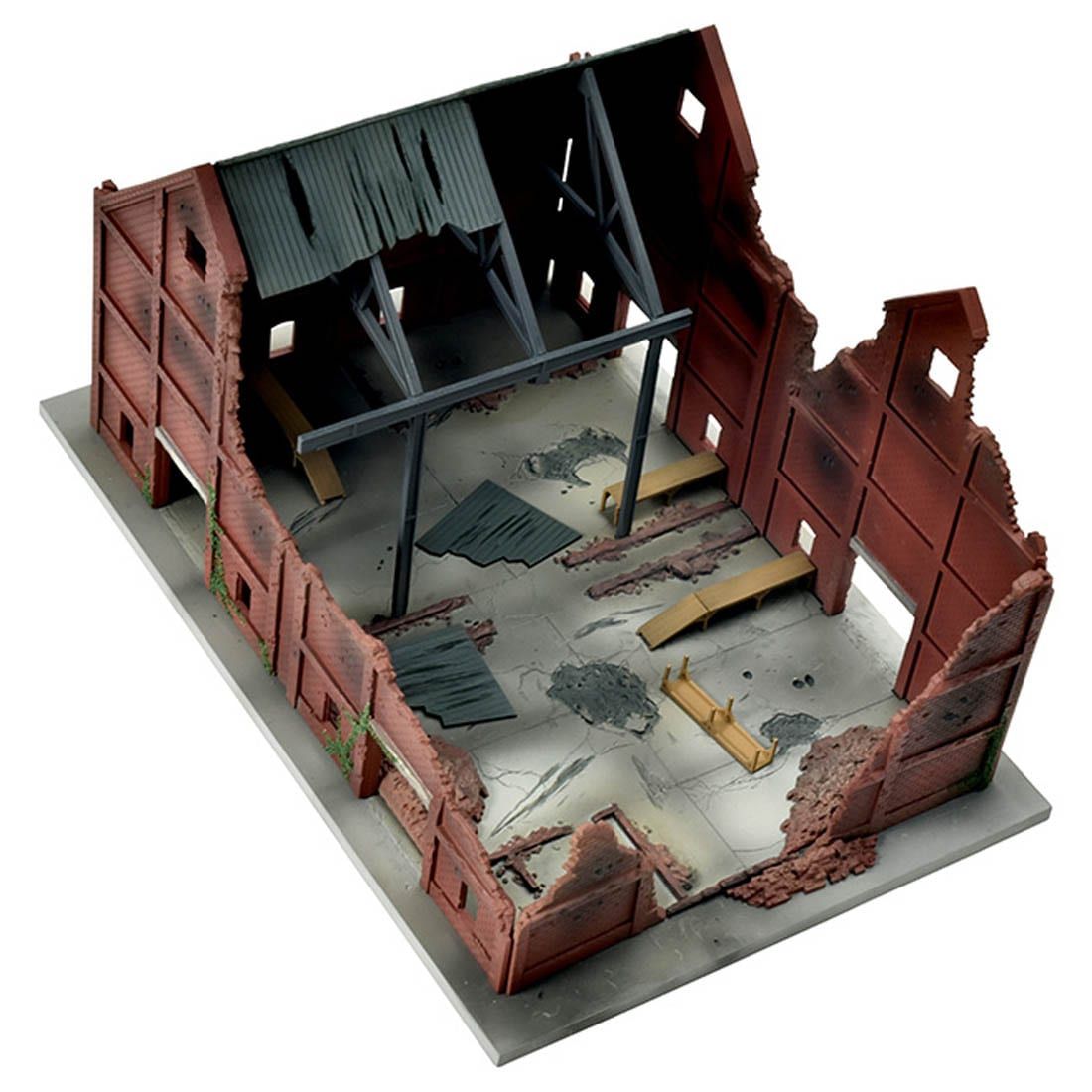 Takara Tomy TOMYTEC Diorama 1:144 -  Dio Com-DCM12 Decayed Warehouse