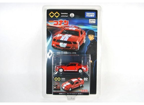 Load image into Gallery viewer, Takara Tomy Tomica Premium Unlimited  Diecast car - No.02 Conan Mustang GT500
