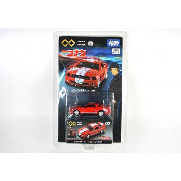 Takara Tomy Tomica Premium Unlimited  Diecast car - No.02 Conan Mustang GT500