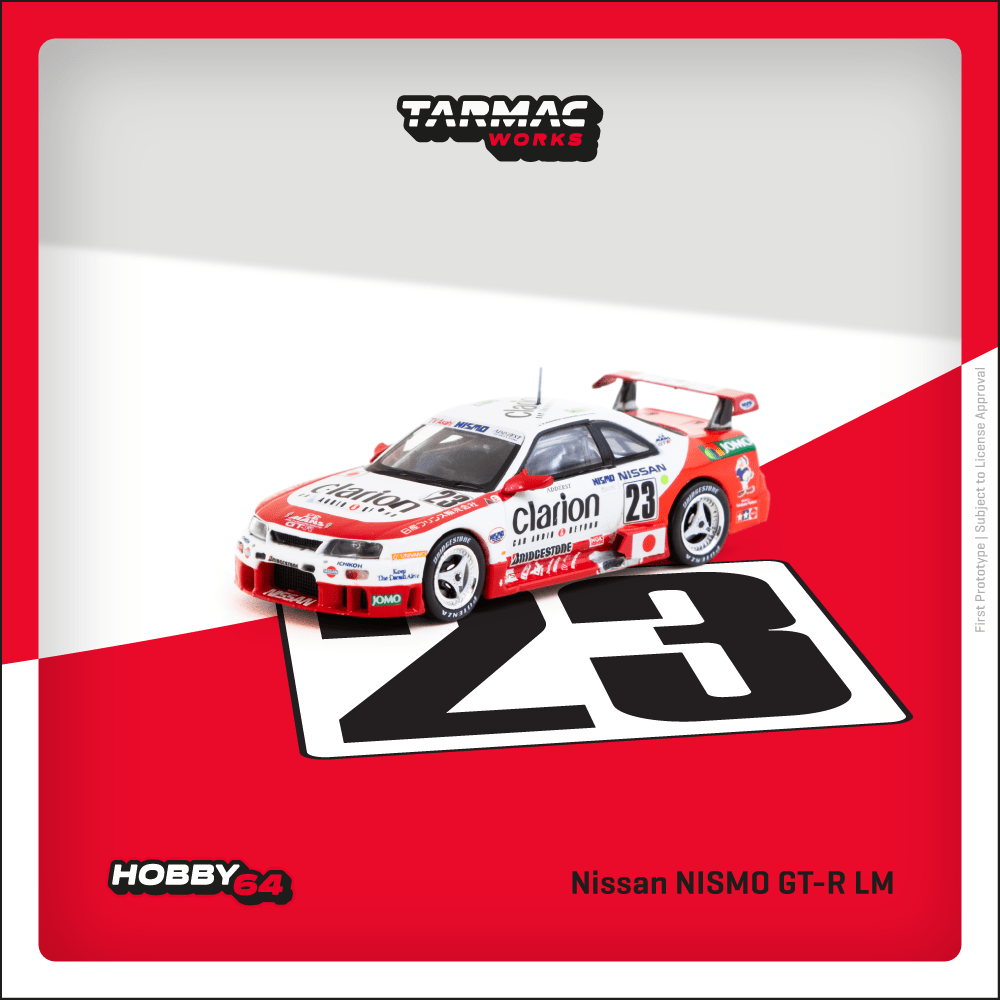 Tarmac Works Nissan NISMO GT-R LM 24h of Le Mans 1995 Presentation