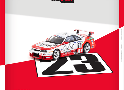 Load image into Gallery viewer, Tarmac Works Nissan NISMO GT-R LM 24h of Le Mans 1995 Presentation
