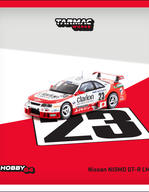 Load image into Gallery viewer, Tarmac Works Nissan NISMO GT-R LM 24h of Le Mans 1995 Presentation
