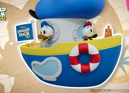 Load image into Gallery viewer, Soap Studio x Disney Donald Duck's Boat Stackable Ornaments 90 Figure
