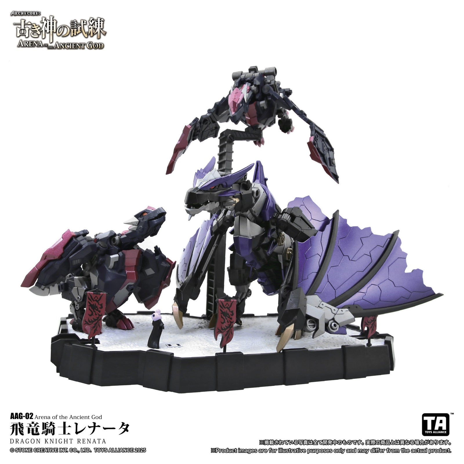 TA X ARCHECORE ARENA OF THE ANCIENT GOD AAG-02 Dragon Knight Renata(1/60)