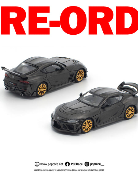 (Pre-order) POPRACE 1/64 DARWIN PRO 66G WBK SUPRA A90 CARBON EDITION Model Car