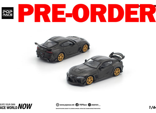 Load image into Gallery viewer, (Pre-order) POPRACE 1/64 DARWIN PRO 66G WBK SUPRA A90 CARBON EDITION Model Car
