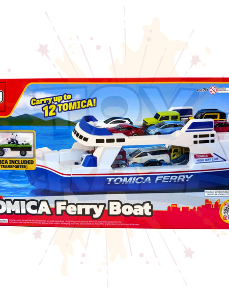 Takara Tomy Tomica World Ferry Boat Ship Vehicles Transport with 1 car