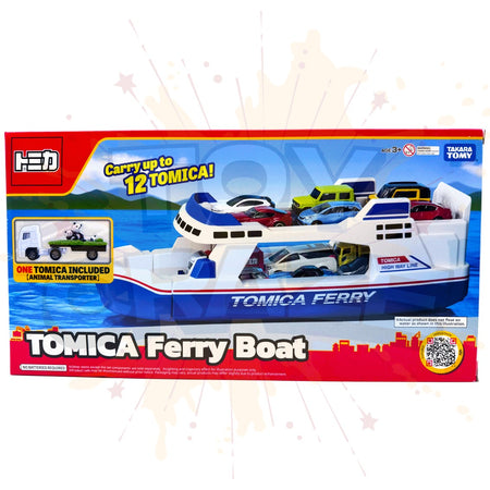 Takara Tomy Tomica World Ferry Boat Ship Vehicles Transport with 1 car