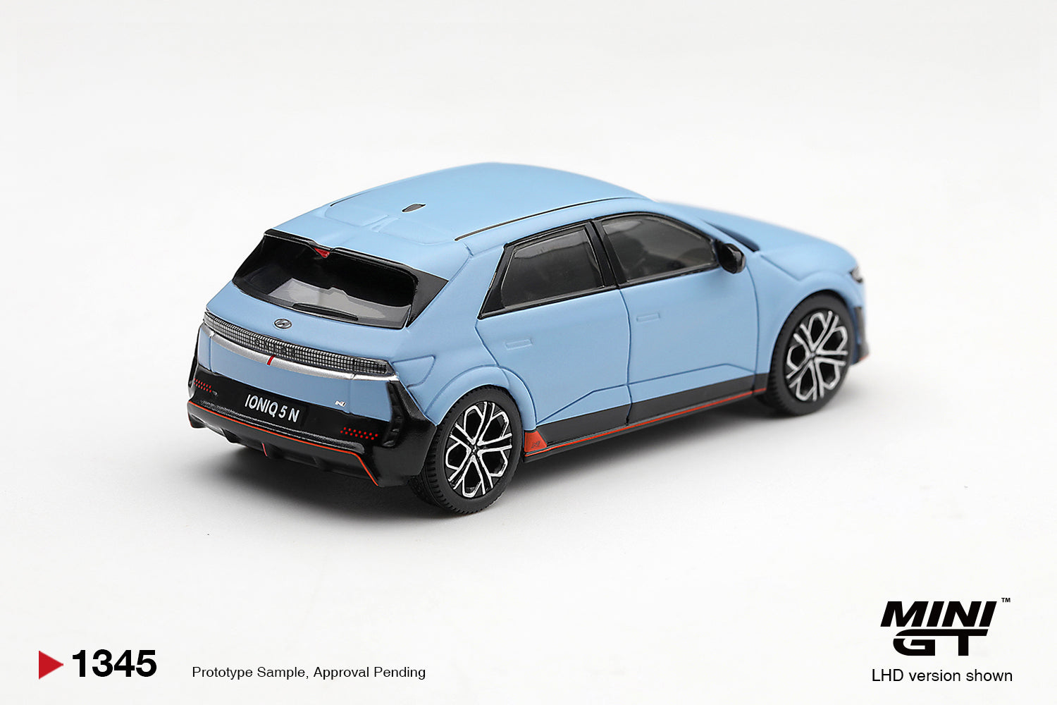(Pre-order) Mini GT #1345 Hyundai Ioniq 5 N Performance Blue Matt LHD
