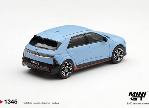 Load image into Gallery viewer, (Pre-order) Mini GT #1345 Hyundai Ioniq 5 N Performance Blue Matt LHD
