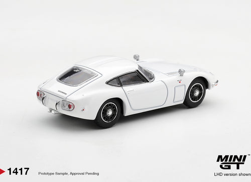 Load image into Gallery viewer, (Pre-order) Mini GT #1417 Toyota 2000GT  Pegasus White RHD Diecast Model Car
