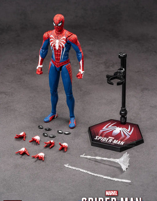 Load image into Gallery viewer, ZD Toys Marvel Avengers 1/10 Spider-Man Advanced Suit Action Figure Set
