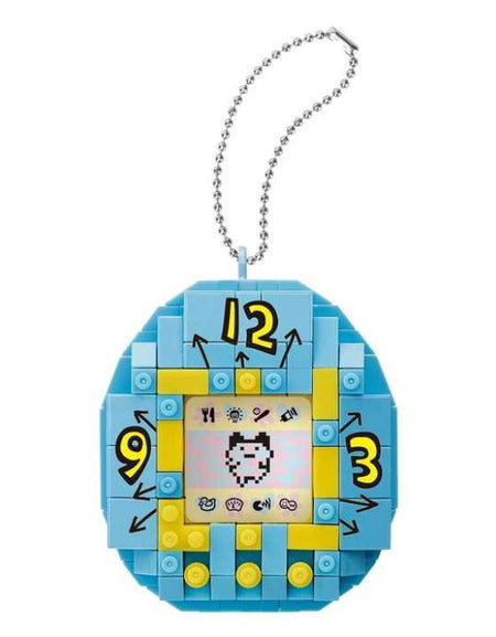 Nanoblock mininano  FIRST GENERATION TAMAGOTCHI (BLUE) Blocks #NBCC238