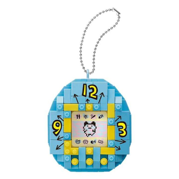 Nanoblock mininano  FIRST GENERATION TAMAGOTCHI (BLUE) Blocks #NBCC238