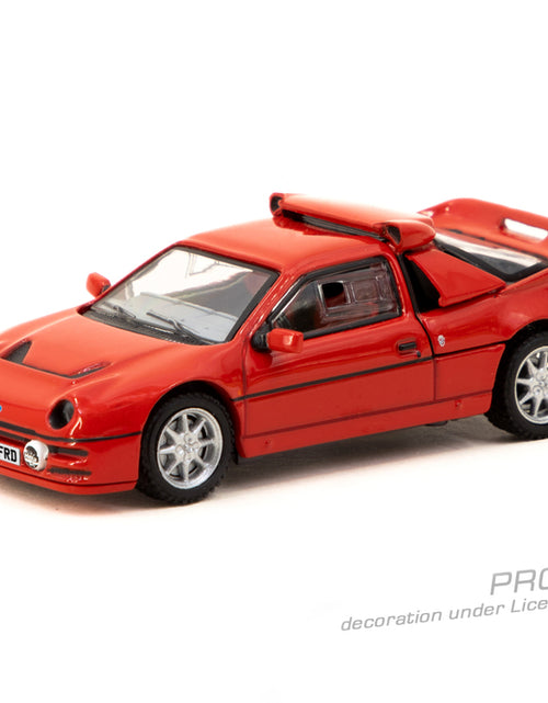 Load image into Gallery viewer, Tarmac Works 1/64 Ford RS200 Red Diecast Model Car
