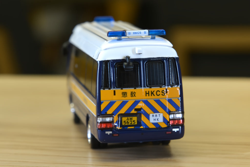 Tiny City 1/76 Toyota Coaster B59 HKCS RRT (AM5625) Diecast Model Car