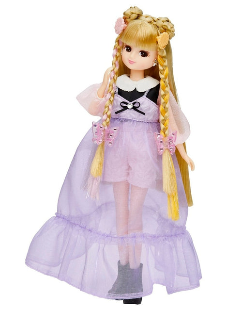 Load image into Gallery viewer, Takara Tomy Licca Hair Extensions Licca-chan Fav Pink Deluxe DX Set
