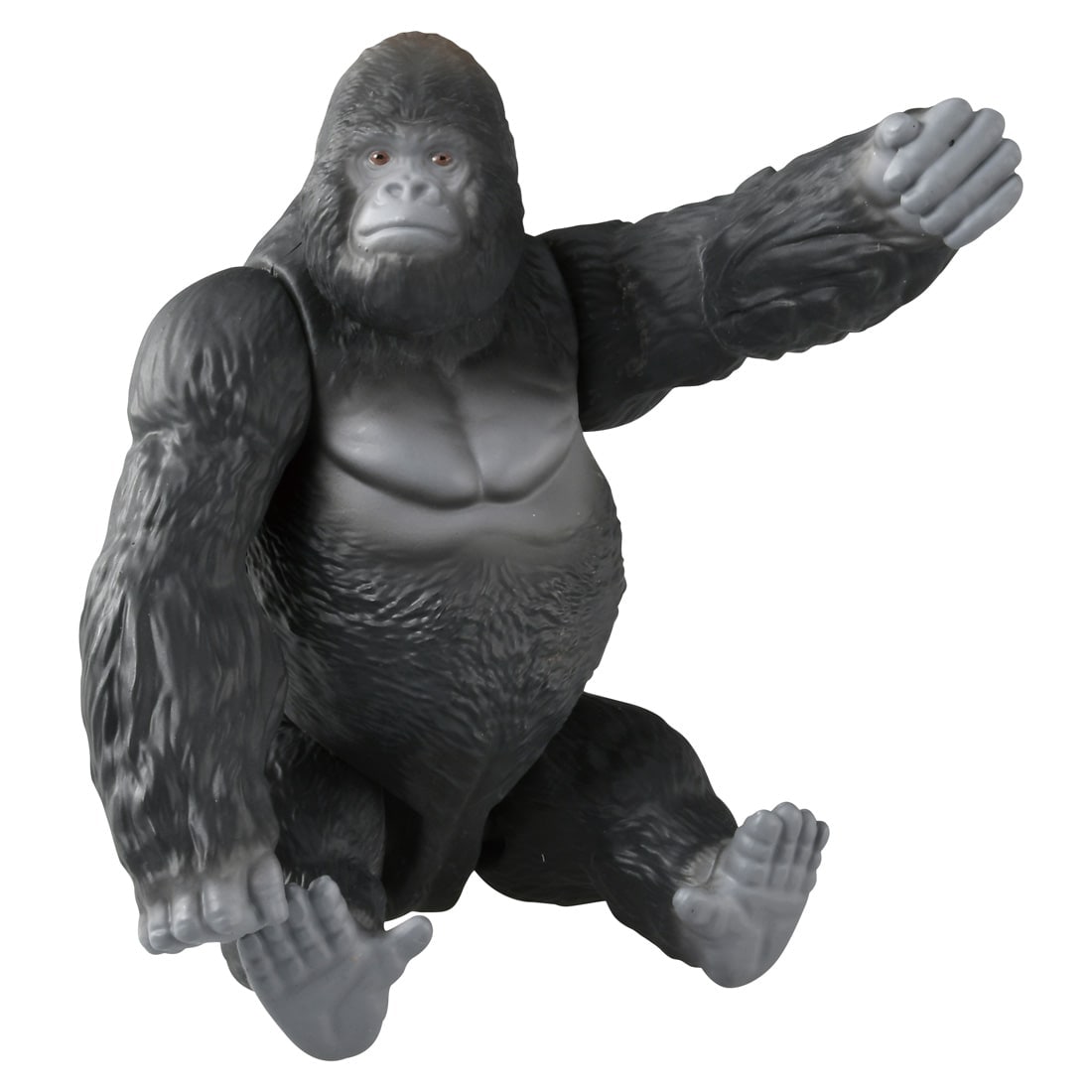 Takara Tomy Ania AL-29 Gorilla Animal Figure with Color Picture Cards