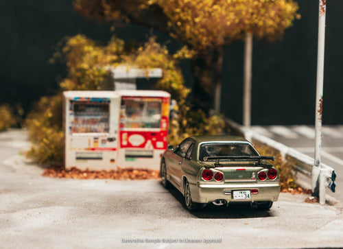 Load image into Gallery viewer, (Pre-order) Tarmac Works 1/64 Nissan Skyline GT-R R34 Millennium Jade JC64
