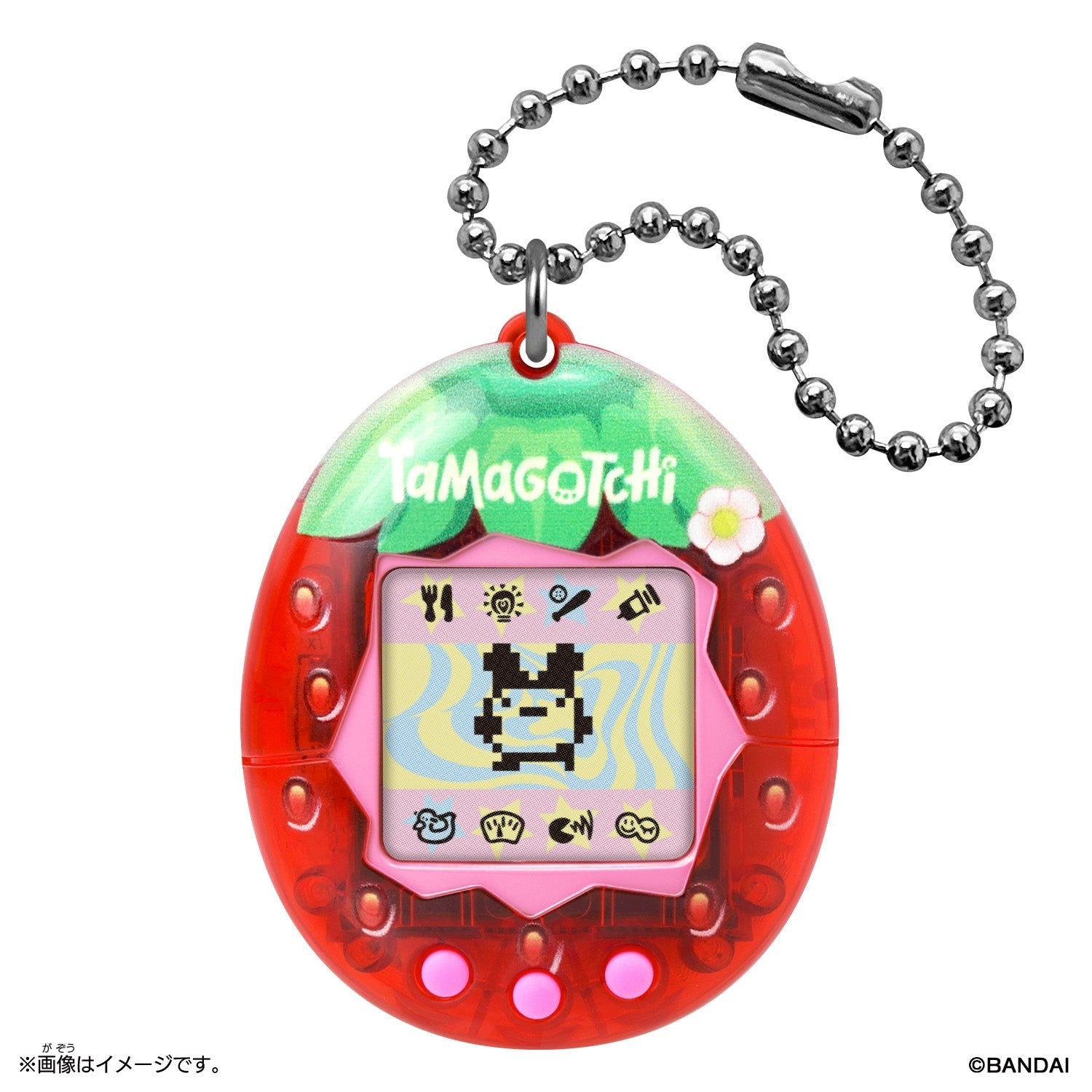 Bandai Original Tamagotchi - GEN2 Fresh Strawberry Electric Pet