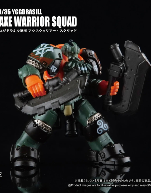 Load image into Gallery viewer, TOYS ALLIANCE ARCHECORE ARC-25 YGGDRASILL AXE WARRIOR SQUAD FIGURE
