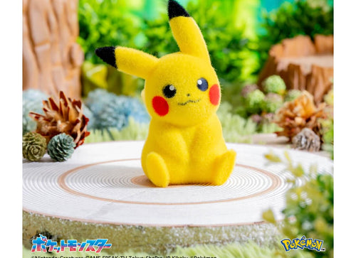Load image into Gallery viewer, Takara Tomy Pokemon Palm-Sized Pikachu Pokefuwa 13cm Figure
