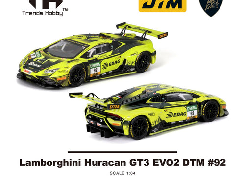 Load image into Gallery viewer, (Pre-order) Trends Hobby Diecast 1/64 Lamborghini Huracan GT3 EVO2 DTM #92
