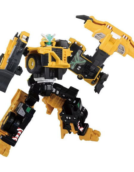 Takara Tomy Tomica Joblabor Grand Build Braver Dump Truck & Bulldozer DX Set
