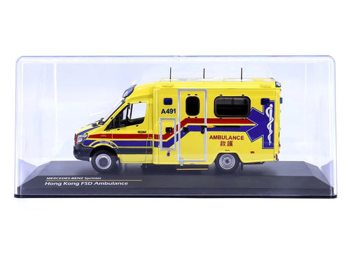 Load image into Gallery viewer, Tiny City Hobby 1/43 MERCEDES-BENZ Sprinter FL HKFSD Ambulance (A491) Model Car
