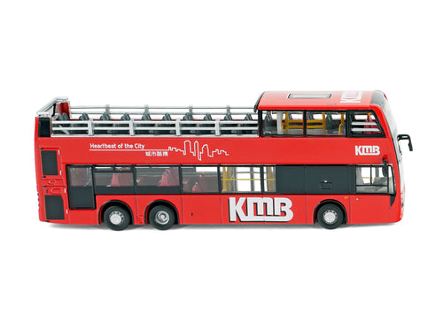 Load image into Gallery viewer, Tiny City Diecast Model 1/110 - KMB ADL Enviro500 MMC 12M Open-top Bus
