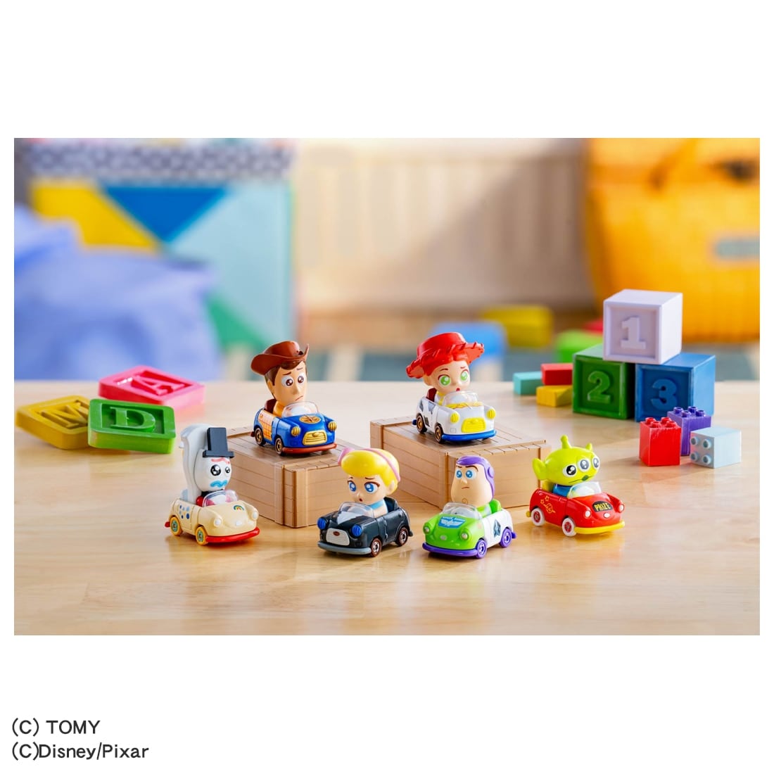 Takara Tomy Tomica Tunes Toy Story 5 Character (Set of 6) Diecast Car Gift Set