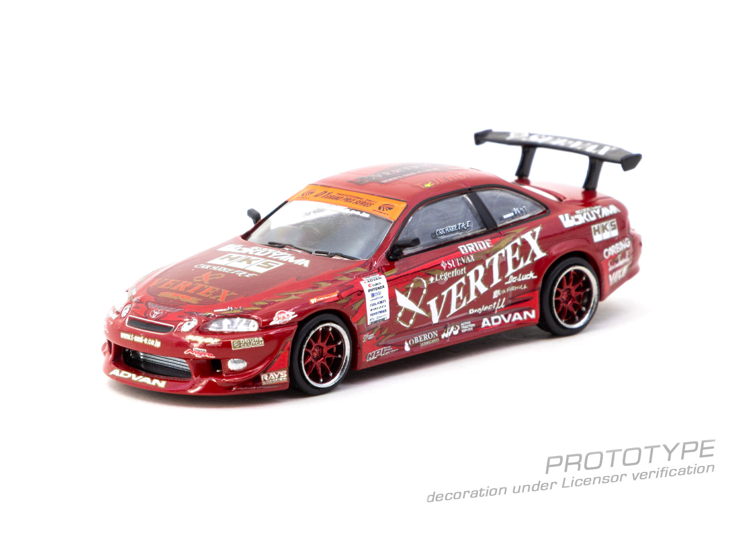 (Pre-order) Tarmac Works 1/64 Vertex Ridge TE3005 Soarer with Tarmac Cards Set
