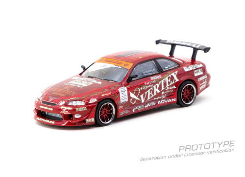 Load image into Gallery viewer, (Pre-order) Tarmac Works 1/64 Vertex Ridge TE3005 Soarer with Tarmac Cards Set
