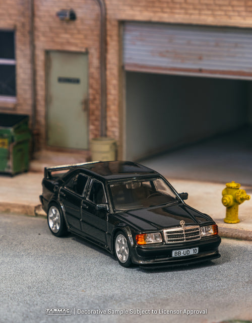 Load image into Gallery viewer, Tarmac Works 1/64 Mercedes-Benz 190 E 2.5-16 EVO 1 BlueBlack metallic
