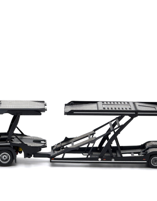 Load image into Gallery viewer, (In Stock) Tiny City - Mercedes-Benz Actros MP5 Transporter (Black) Model car
