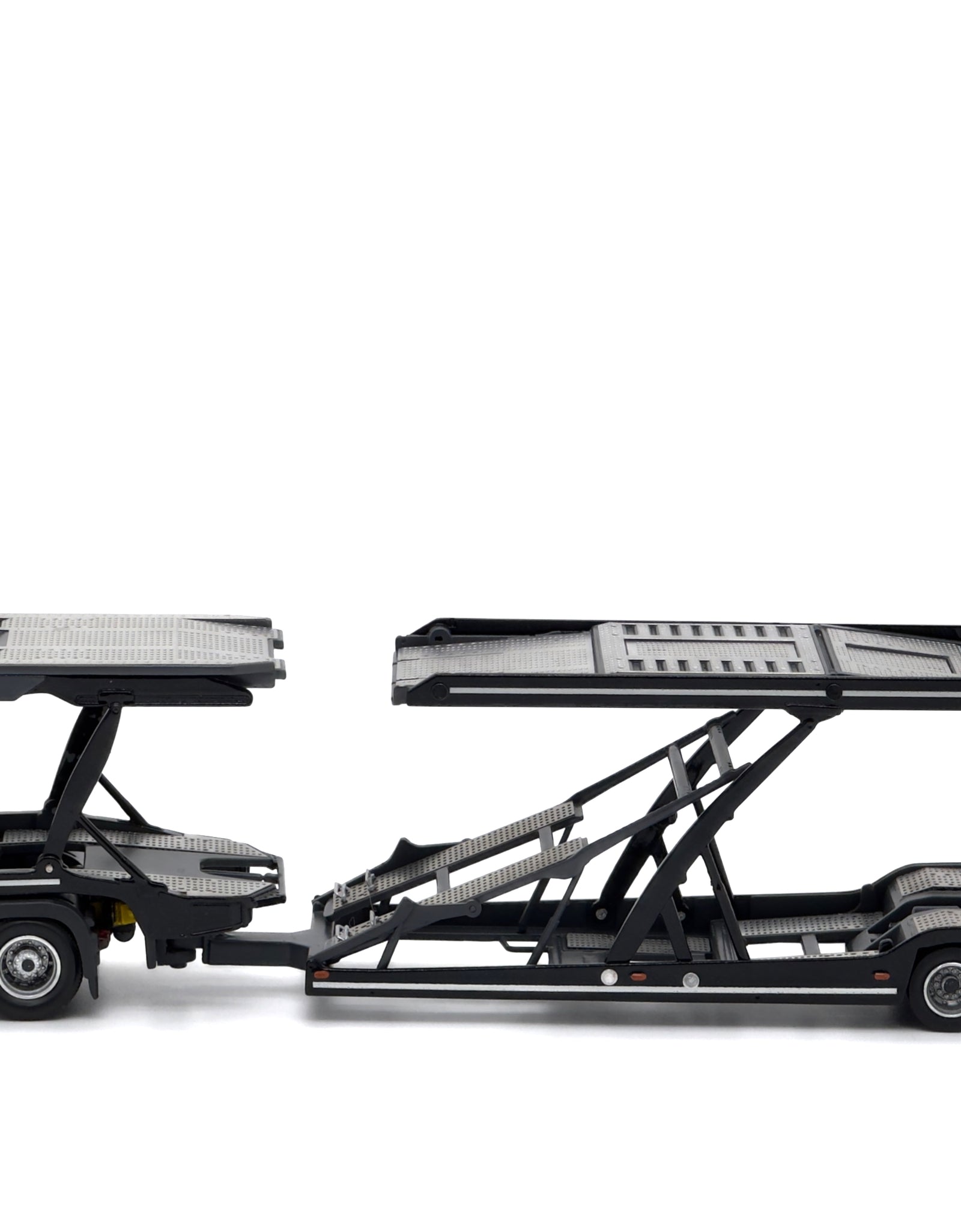 (In Stock) Tiny City - Mercedes-Benz Actros MP5 Transporter (Black) Model car