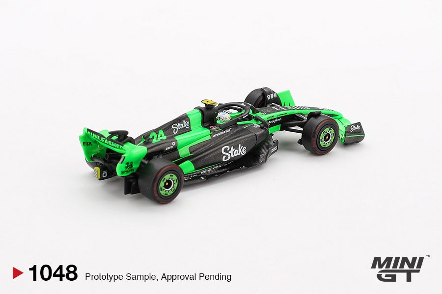 (Pre-order) Mini GT #1048 Kick Sauber C44 #24 Guanyu Zhou 2024 F1 Chinese GP