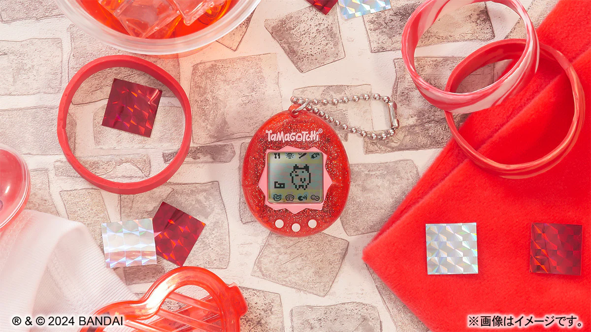 Bandai Tamagotchi The ORIGINAL LIKE ME! GEN1 COLOR COLLECTION RED