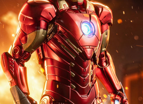 Load image into Gallery viewer, ZD Toys Marvel 1:10 6-inch Iron Man MK8 Action Figure Set
