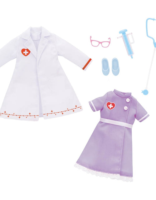 Load image into Gallery viewer, Takara Tomy Licca Chan Doll Dress Set - LW-14 Doctor &amp; Nurse Dress Set
