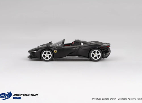Load image into Gallery viewer, BBR 1/64 Ferrari Daytona SP3 Matt Black Diecast Model Car
